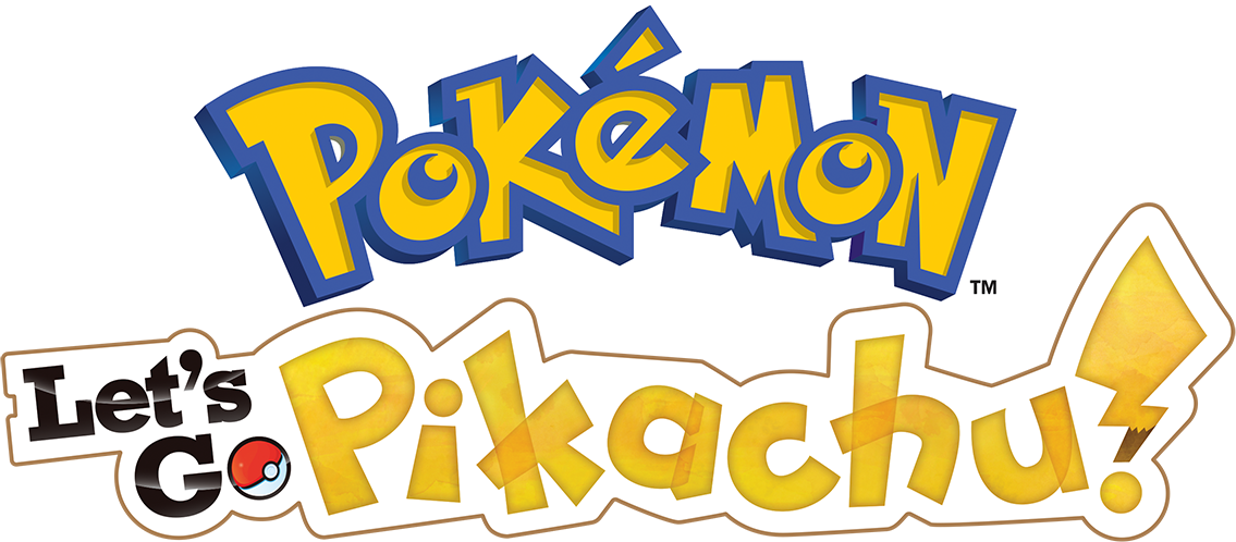 Logo Pokémon Let's Go Pikachu